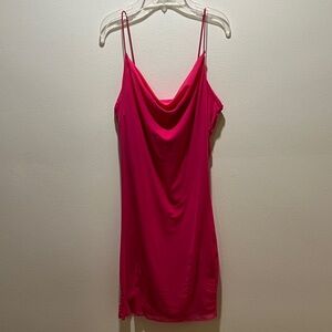 Forever 21 Vibrant Pink Dress